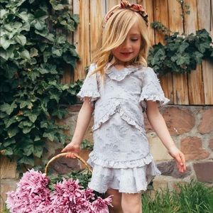 IVY CITY MINI RUFFLE IRIS DRESS - MATCHING MOMMY&ME DRESS - perfect for wedding